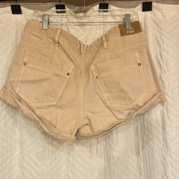 NWOT Free People We The Free Beginners Luck Slouch Shorts - Picture 10 of 10